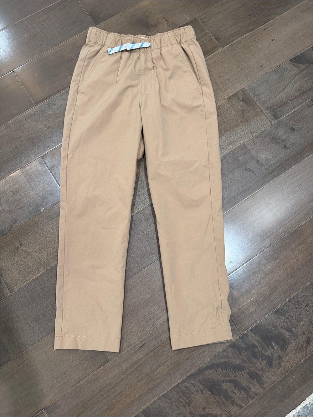 Crewcuts Tan Drawstring Chino Pants
